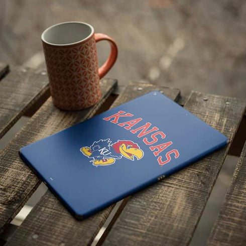 University of Kansas Collegiate Text iPad Skins